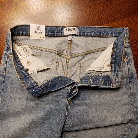Agolde 90's Loose Fit Mid Rise, Affair NWOT 31 - Picture 5 of 12